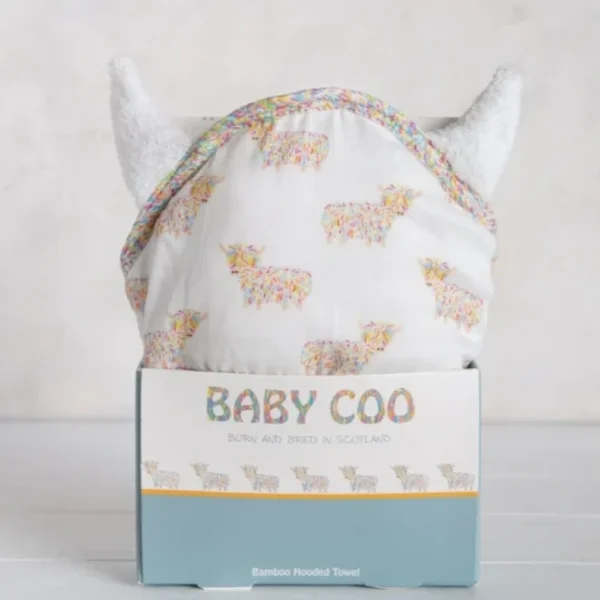 Highland Coo Baby Towel1.webp
